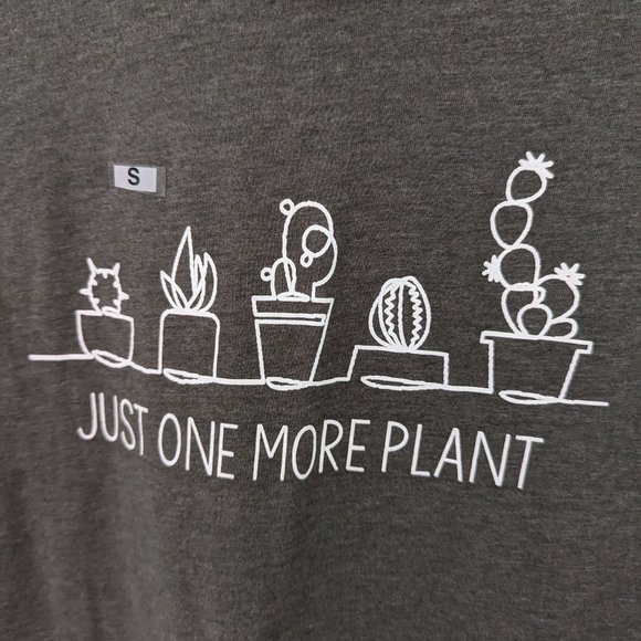 Just One More Plant T Shirt Size S NWT - Picture 5 of 6